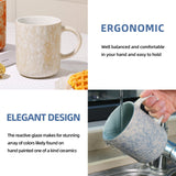 Mileer 17oz Ceramic Coffee Mugs – Set of 4