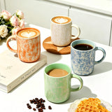 Mileer 17oz Ceramic Coffee Mugs – Set of 4